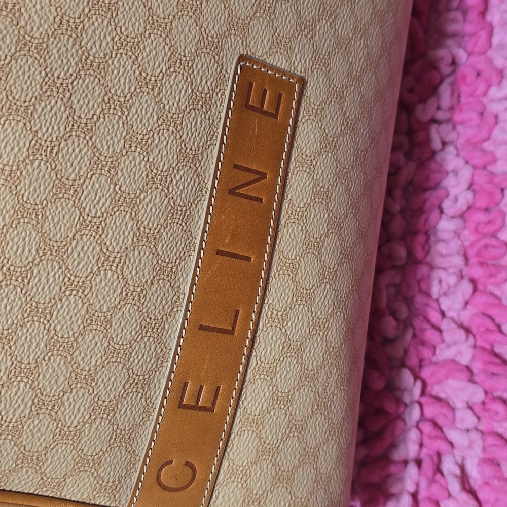 Celine Beige and Tan Satchel - Picture 2 of 16